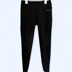 Fleece-lined black Kerrits breeches🐴